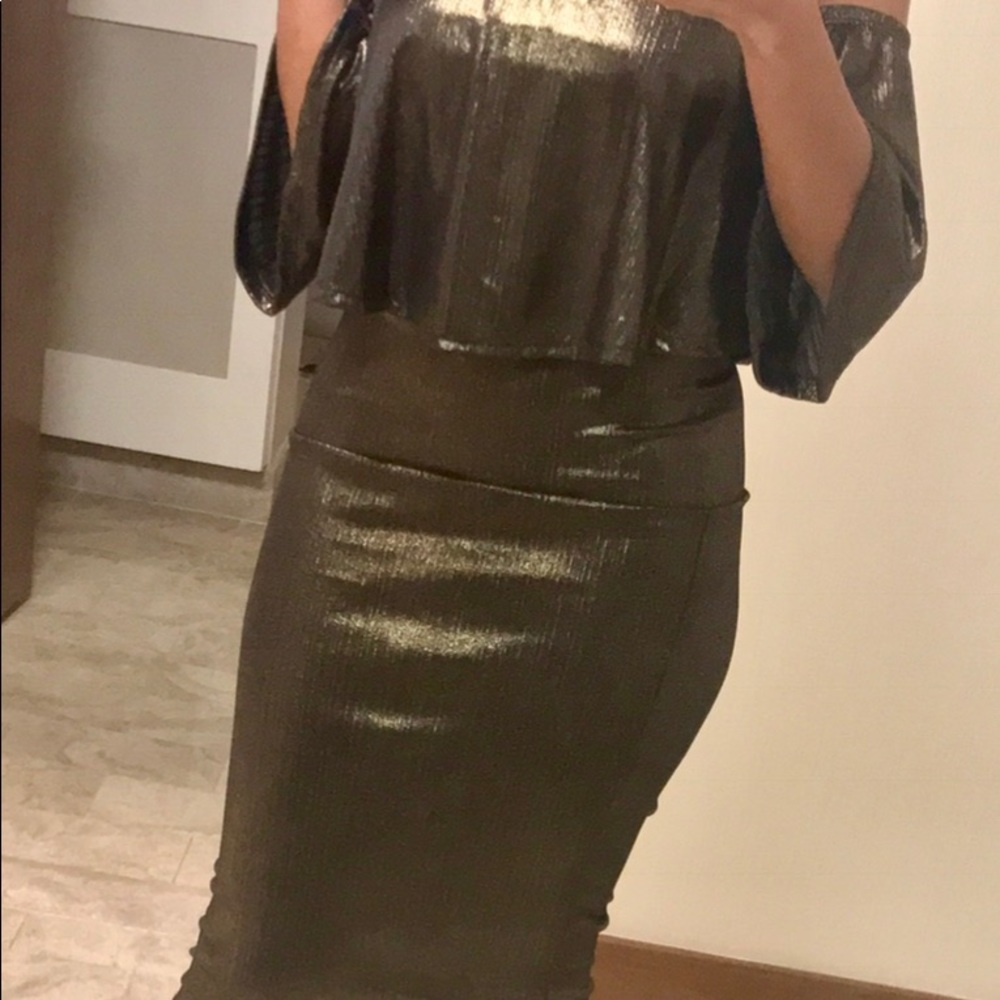 2 pc. halter & skirt set